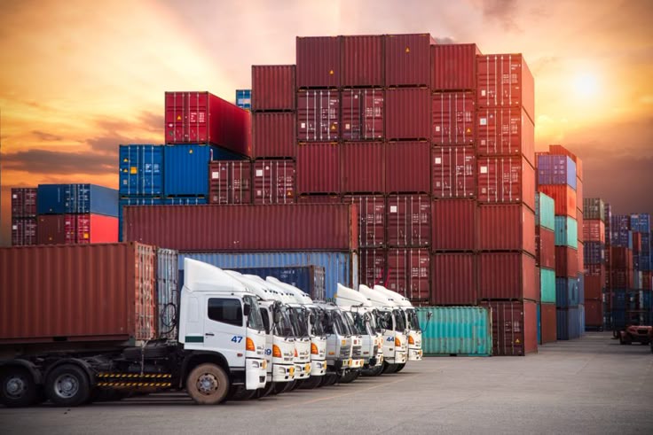 International freight and trade route planning
